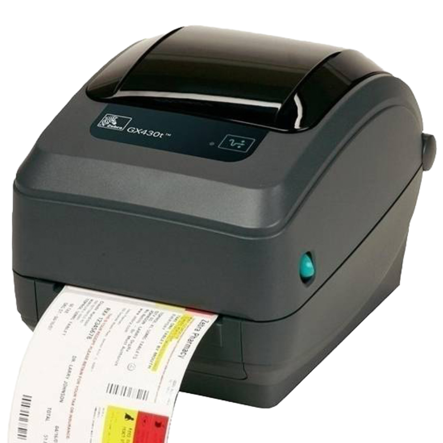 Принтер штрихкода (этикеток) Zebra GX430t (300 dpi, RS232, USB, 10/100 Ethernet)