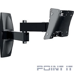 Кронштейн для телевизора Holder LCDS-5064 черный 12&quot;-32&quot; макс.30кг настенный поворот и наклон