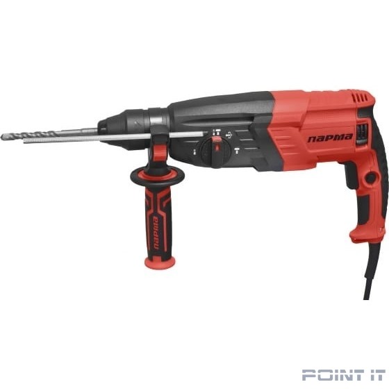 Перфоратор ПАРМА П-02-28/950ЭР [02.027.00007] { 950Вт,3-х реж,3,2Дж, SDS-plus, рег.об.,рев, пл.пуск, рук.Эрго+)5ш/к }