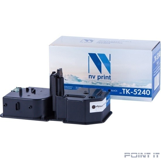 Тонер-картридж NVP NV-TK-5240 Black для Kyocera Ecosys P5026cdn/P5026cdw/M5526cdn/M5526cdw (4000k)