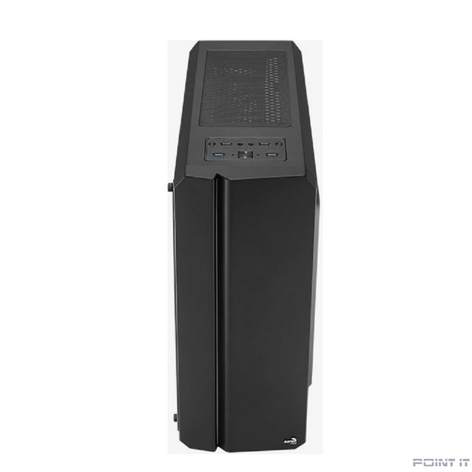 Корпус MidiTower AEROCOOL GENESIS-G-BK-V2 black (ATX, без БП, FRGB, 2xUSB2.0+USB3.2) (4711099473892)