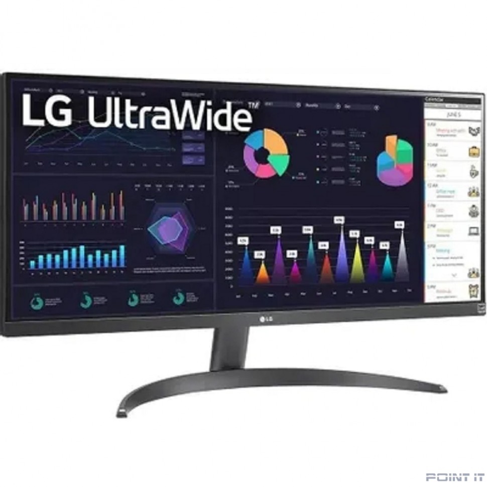 Монитор LCD LG 29" 29WQ500-B UltraWide черный {IPS 2560x1080 100Hz 21:9 матовая 1000:1 250cd 178/178 FreeSync HDMI DisplayPort}