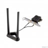 Сетевой адаптер ASUS PCE-BE92BT, Wi-Fi 7 + Bluetooth, PCI-E, (802.11be), 2.4/5/6 ГГц, антенна - внешняя