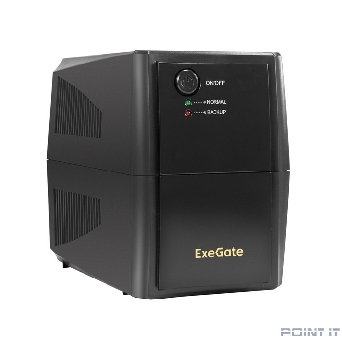 Exegate EX294607RUS ИБП ExeGate Power Back BNB-500.LED.4C13 <500VA/300W, LED, 4*C13, Black>