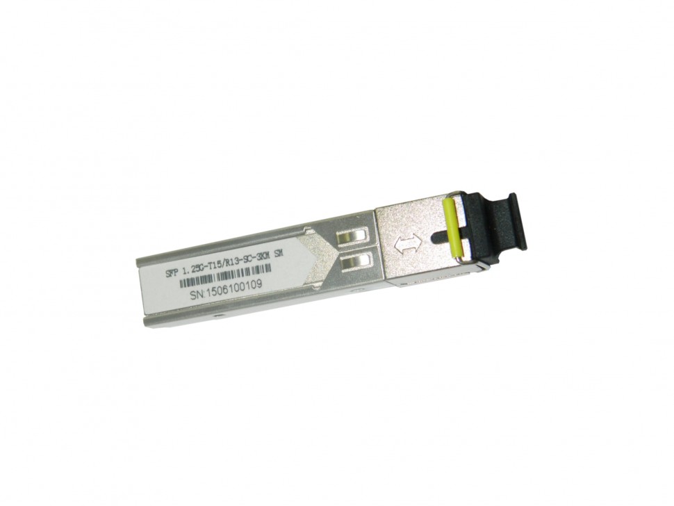 Приемо-передающий оптический SFP модуль, SM, SC, 3км, 1550nm, 1Gbit "K"