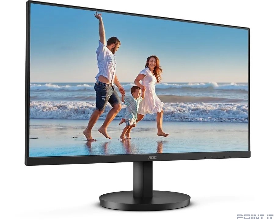 ЖК монитор AOC 24B3HM/23.8"/VA/1920x1080 16:9/75 Гц/250/3000:1 Matte/4 мс/да/черный/4.5 кг 24B3HM