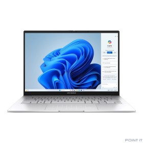 Ноутбук ASUS Zenbook 14 UX3405CA-PP642  [90NB14W2-M00Y50]  Silver 14" {OLED  Ultra 9 285H / 32Gb / SSD 512Gb/Arc graphics/DOS+ алюм корп; +чехол; NumberPad}