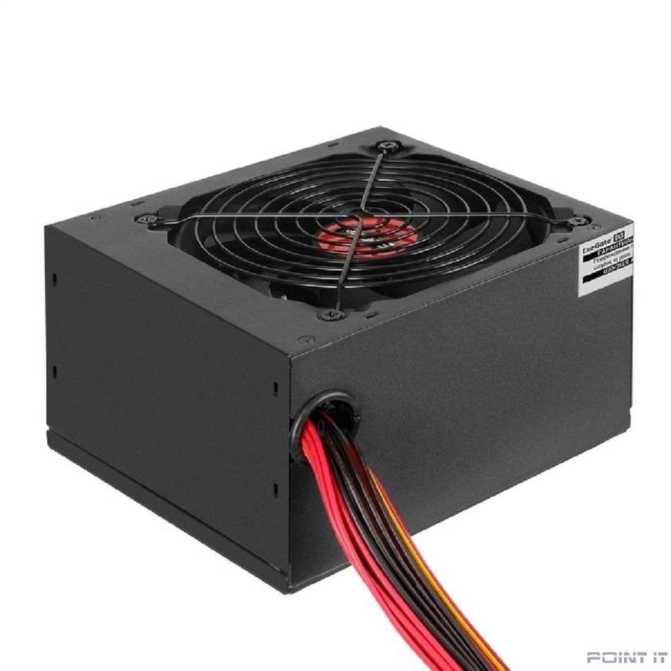 Exegate EX292162RUS Блок питания 850W ExeGate 850PPE (ATX, APFC, КПД 80% (80 PLUS), 12cm fan, 24pin, (4+4)pin, PCIe, 5xSATA, 3xIDE, FDD, black)