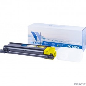 Картридж NVP совместимый NV-TK-580 Yellow для Kyocera Ecosys P6021/ P6021cdn/ FS C5150/ C5150DN (2800k)