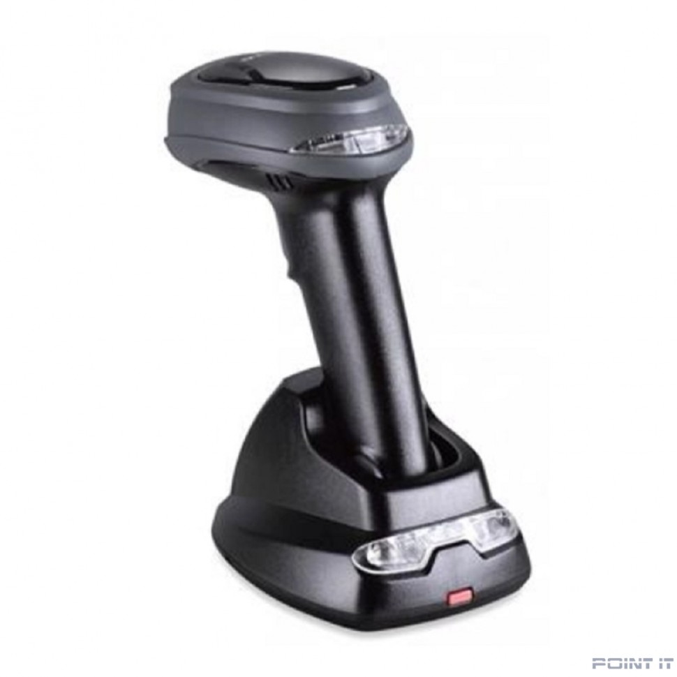 MINDEO CS2291-SR(BT) Сканер ШК {(ручной, 2D имидж, серый) CS2291 2D SR BT, зарядно-коммуникационная база, USB}