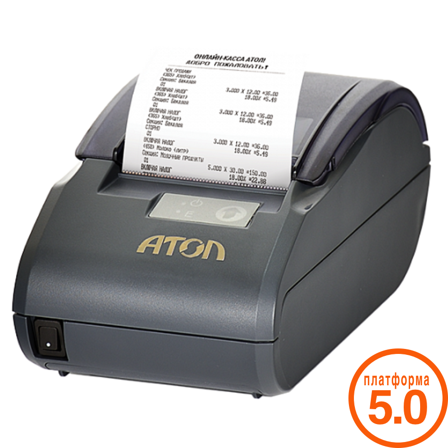АТОЛ 30Ф. Темно-серый. ФН 1.1М. USB. (5.0)