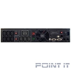 CyberPower PR3000ELCDRT2U UPS {3000VA/2700W USB/RJ11/45 (10 IEC)}