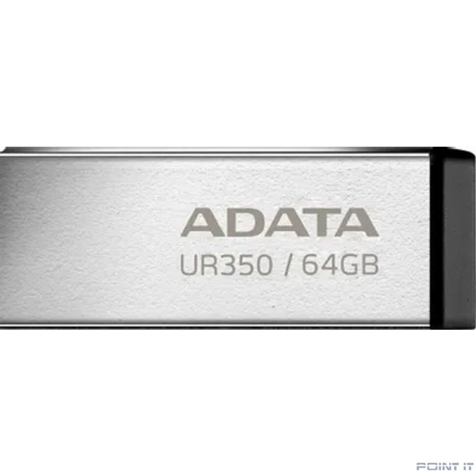 A-DATA Flash Drive 64GB USB3.2 BLACK UR350-64G-RSR/BK