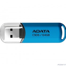A-DATA Flash Drive 64GB &lt;AC906-64G-RWB&gt; Classic C906, USB 2.0, Синяя