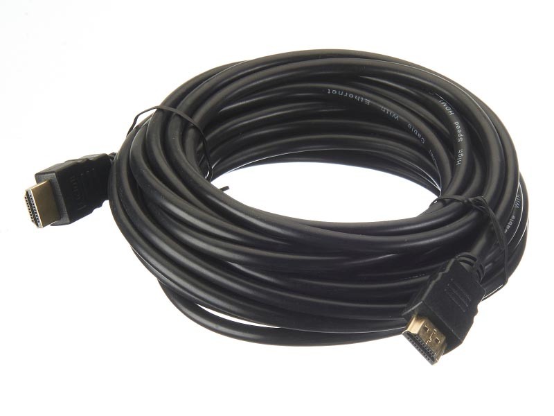 Шнур аудио-видео HDMI-HDMI (1.4, 3D) цвет: золото (7,0м) Netko