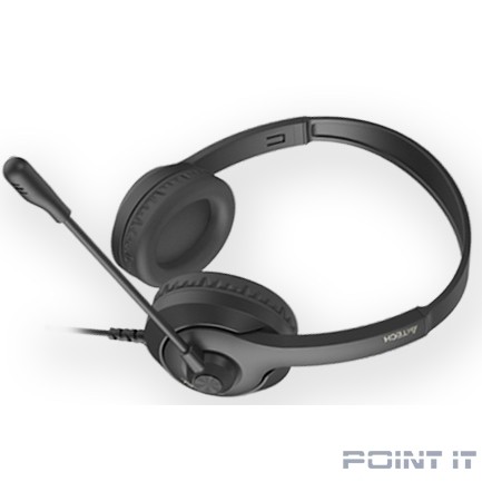 A4Tech Fstyler FH100i черный 1.8м накладные (FH100I (STONE BLACK))