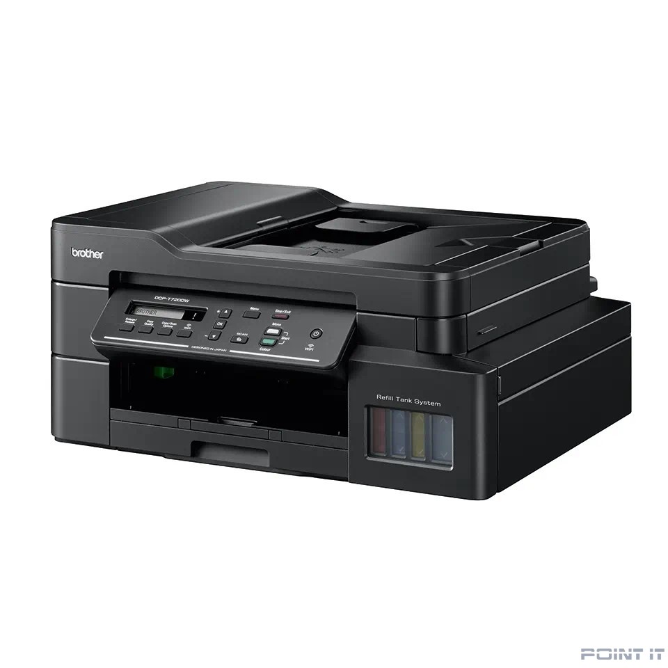 Brother DCP-T720W МФУ, А4, цветной струйный, 17/16,5 стр/мин, 128Мб, дуплекс, ADF20, WiFi, старт.картриджи 2xBK,1xCMY (DCPT720DWR1)