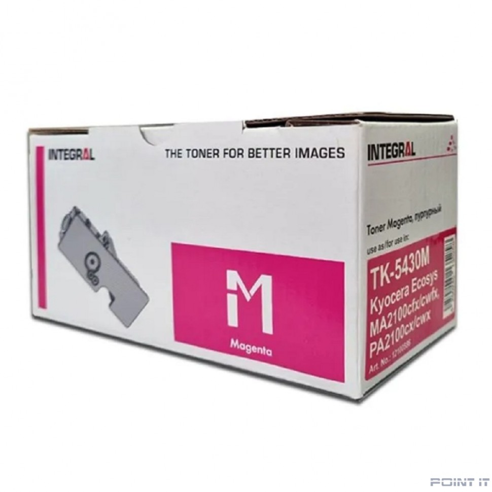 Тонер-картридж Integral TK-5430M с чипом для Kyocera