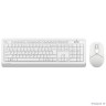 Клавиатура + мышь A4Tech Fstyler FG1012 клав:белый мышь:белый USB беспроводная Multimedia [1599042]