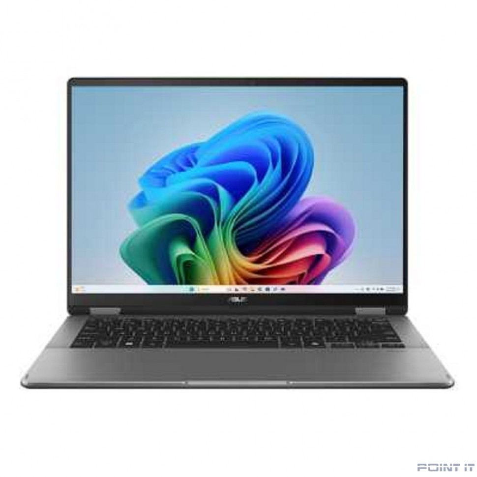 Ноутбук ASUS VivoBook Flip 14 TP3407SA-QL055W [90NB14Y1-M00690] Matte Gray 14" {WUXGA OLED Touch Ultra 7 256V(2.2Ghz)/16384Mb/1024PCISSDGb/Intel Arc graphics/Win11Home}