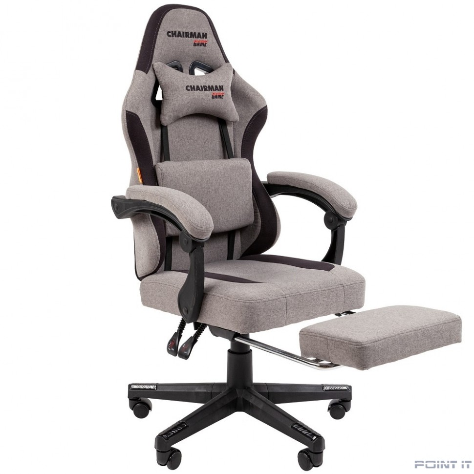 Офисное кресло Chairman CH27 серо-черный (7145969)