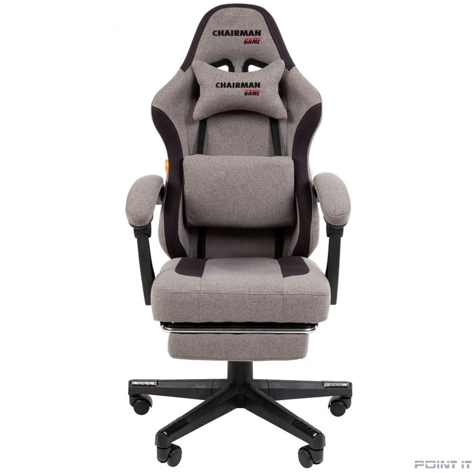 Офисное кресло Chairman CH27 серо-черный (7145969)